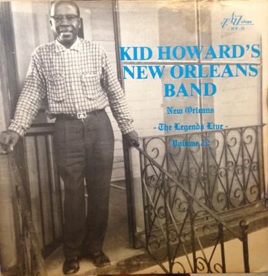 LP Schallplatte KID HOWARD'S NEW ORLEANS BAND - Kid Howard's New Orleans Band JCE32 Jazzology 1982 US Jazz Gebraucht