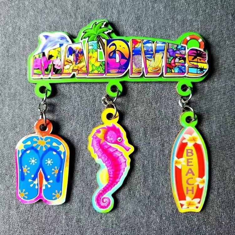 USA Refrigerator Magnet Souvenir - Statue of Liberty, NYC, LA, SF, Hawaii, Boston