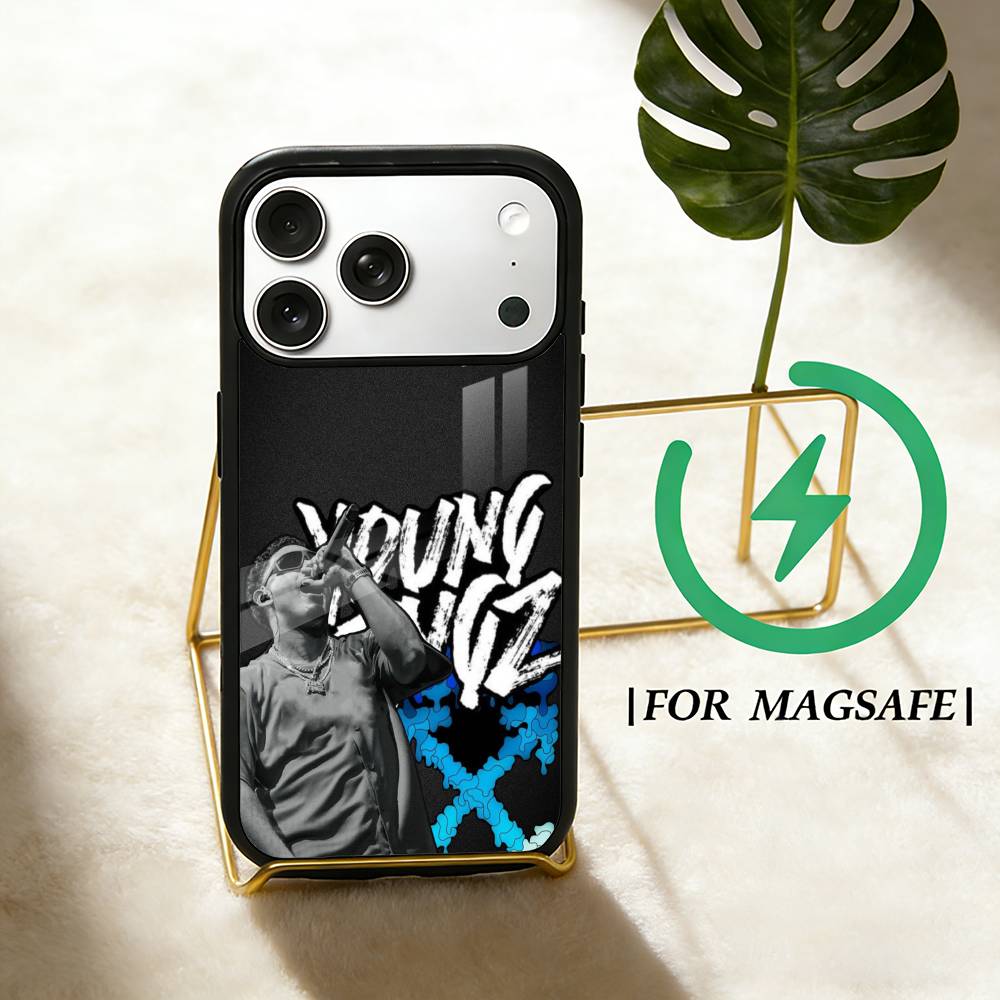 

M-Myke Towers Ganga Phone Case For iPhone 17,16,15,14,13,12,Plus,Pro,Max for Magsafe Magnetic Wireless Charging iPhone16PRO