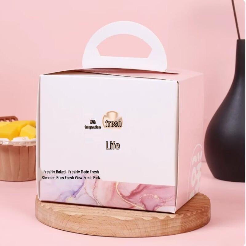 Star Rudder Mousse Cake Packaging Boxes (100 Pcs)