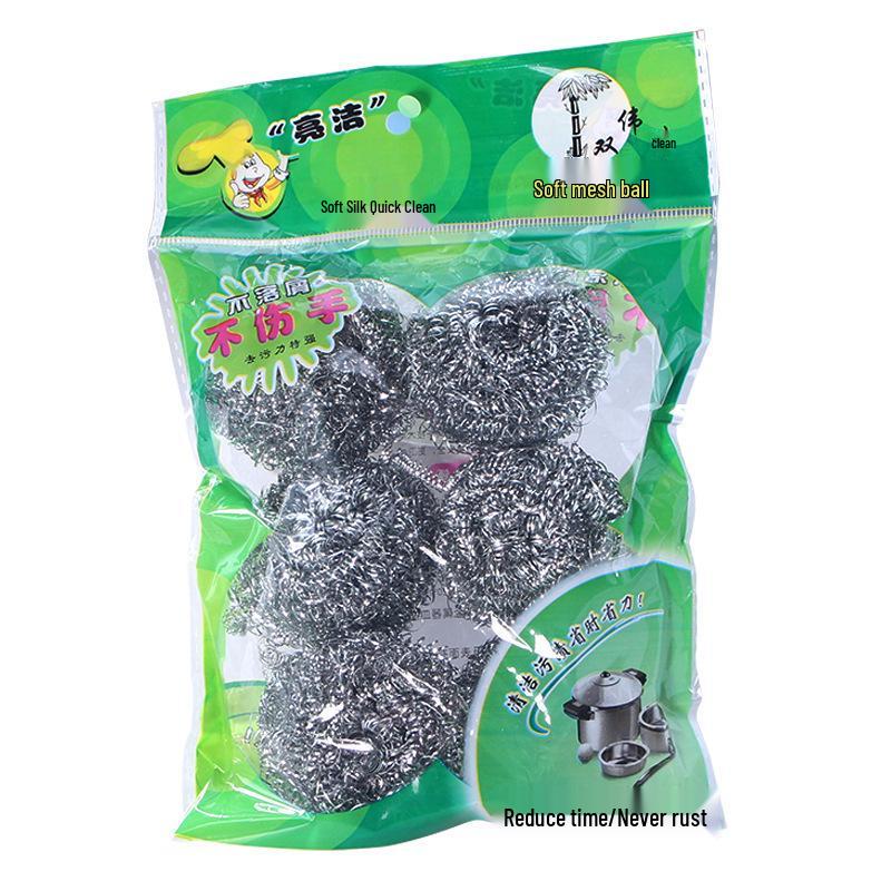 

Stainless Steel Dishwashing Brush and Magic Eraser