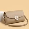 Simple Women's Bag, Single-shoulder Bag, Fashionable PU Soft Leather Underarm Bag, Trendy Hand-held Crossbody Bag