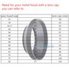 49 52 55 58 62 67 72 77 82mm Schwarze Metall-Kamerablende Weitwinkel Einschraub-Bajonett-Blende für canon nikon für S&ny Pentax