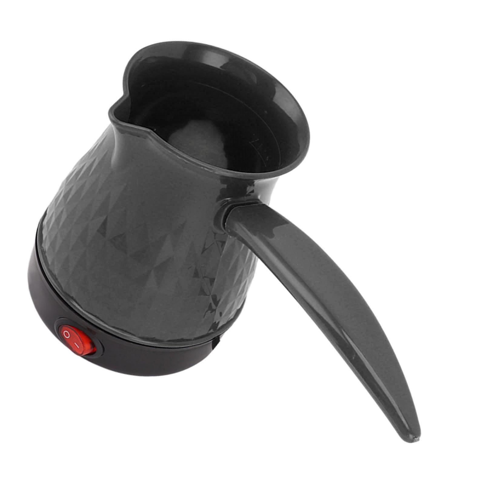 500ML Elektrische Koffiepot Snel Verwarmend Dubbel Draagbare Koffiepot met Afneembaar Handvat 600W