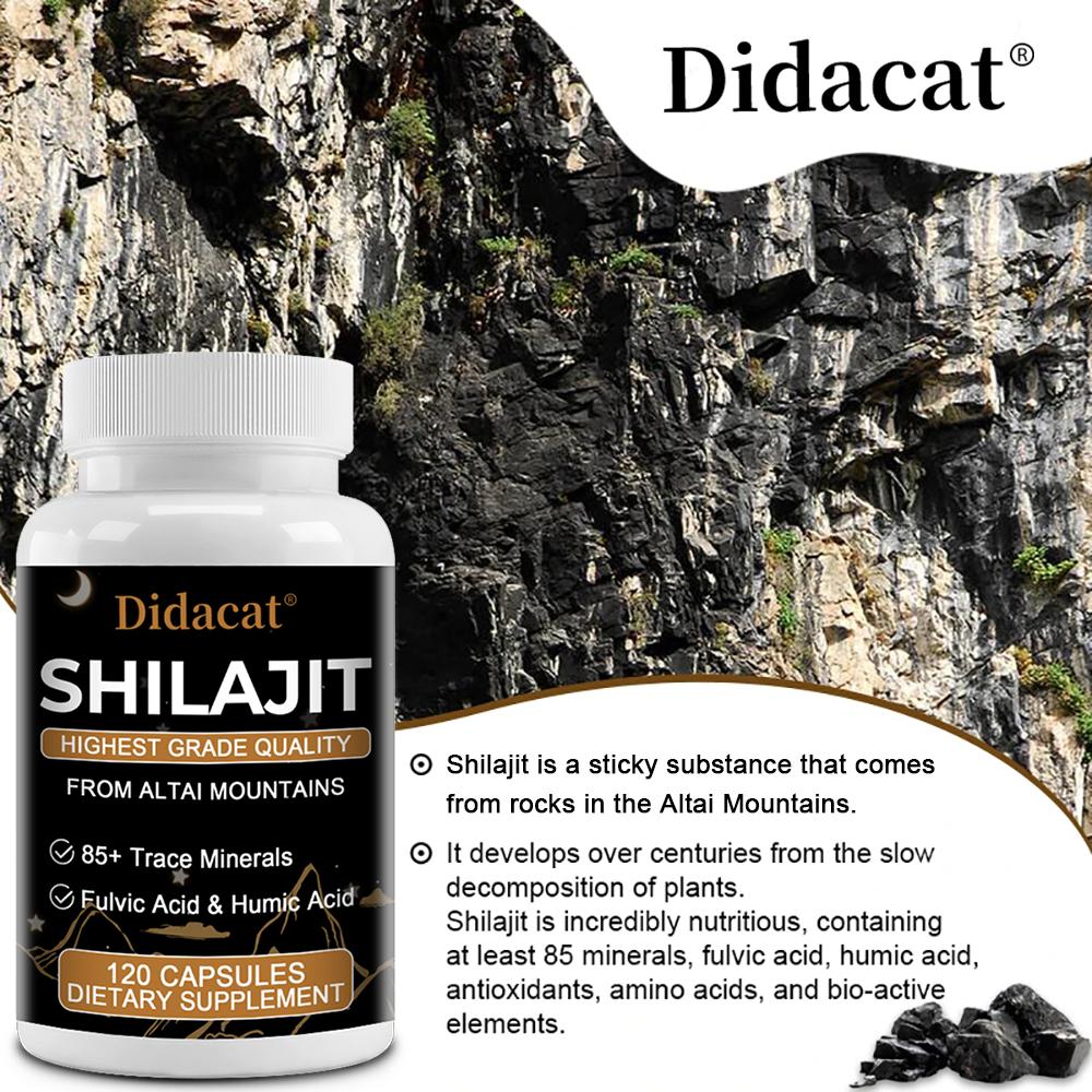 Resin capsules enhance energy and vitality, boost immunity, and improve digestion. 120 capsules.
