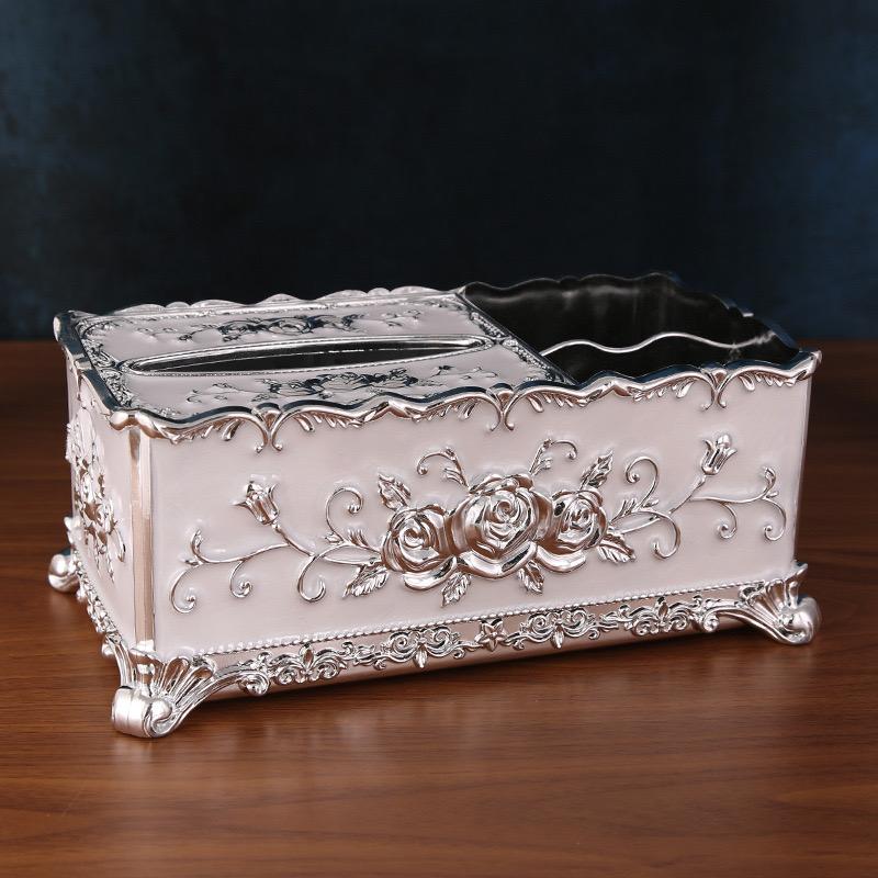 

Multi-Functional Plastic Napkin Extraction Paper Box Remote Control Holder Home Napkin Dispenser Organizer Desktop Decorative