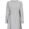 Shop   Women Lovely Shirring Daily Maternity Midi Dress Beige Naru Wdr 20352