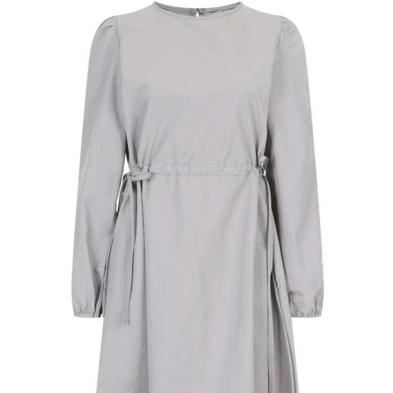 Shop   Women Lovely Shirring Daily Maternity Midi Dress Beige Naru Wdr 20352
