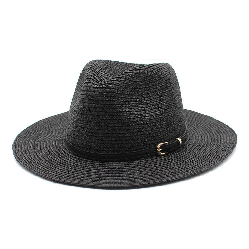 New Grass Green Fashionable Casual Versatile Top Hat for Beach Travel Sun Protection Sun Hat