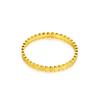 Women's Sand Gold Honeycomb Bracelet & Love Nest Ring, Copper-Plated 5G Imitation Gold Jewelry