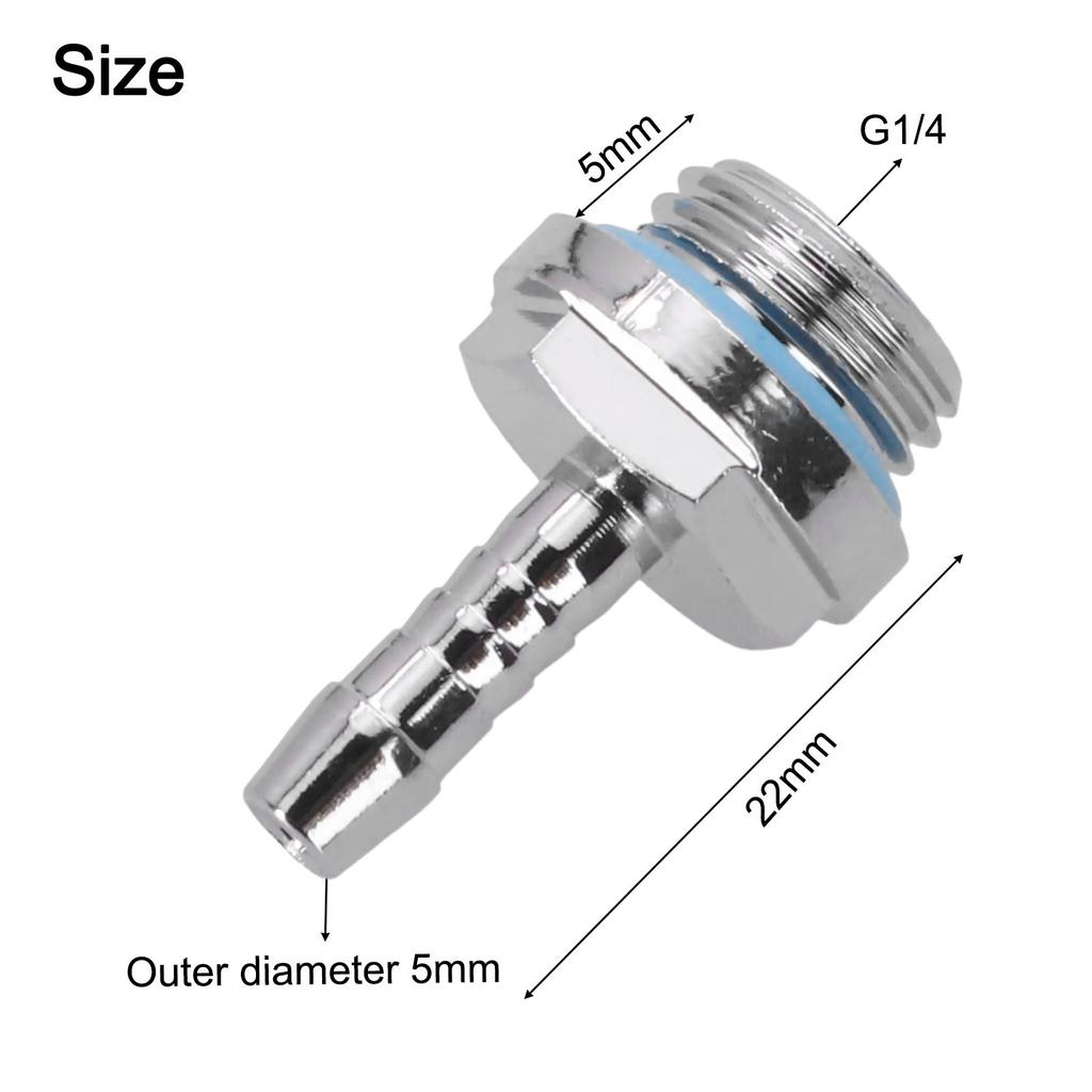 Hose Pagoda 4/6/7.2/9/11/14mm Brass Fitting G1/4 Thread