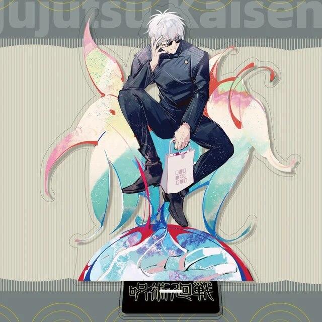 Аниме дзюдзюцу Кайсен фигурка Юджи Итадори косплэй акриловая подставка для аксессуаров — фото 14