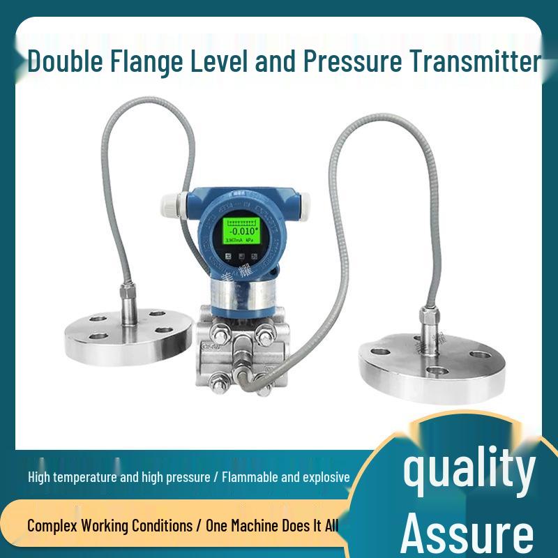 Explosion-Proof Differential Pressure Transmitter with Single/Double Flange & 4-20mA HART Protocol Level Gauge