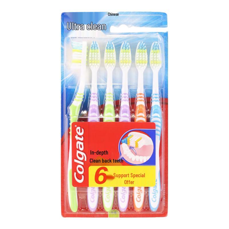 Colgate Ultra Clean Toothbrush 6-Pack