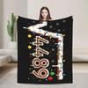 Six Seven  Funny Italian Brainrot Super Warm Plush Throw Blanket for Sofa Bed Home Decor Soft Flannel Blanket Cover