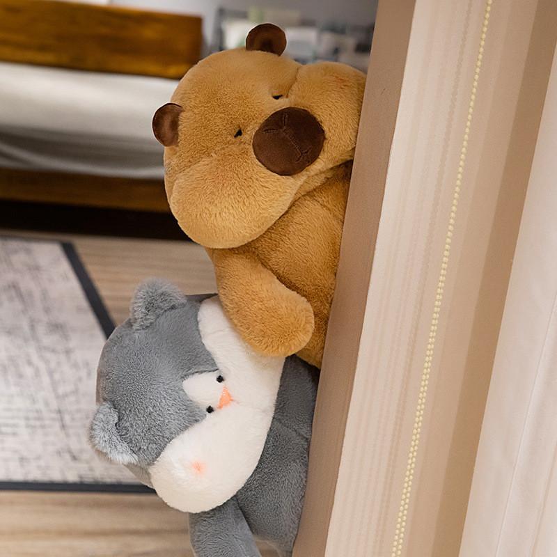Capybara Cartoon Soft Husky Plush Toy Cute Girl Childrens Birthday Holiday Gift