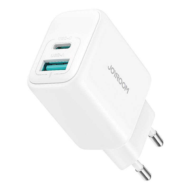 Ładowarka Sieciowa Joyroom Jr-Tcf21 Dual-Port (A+C) (Biały)