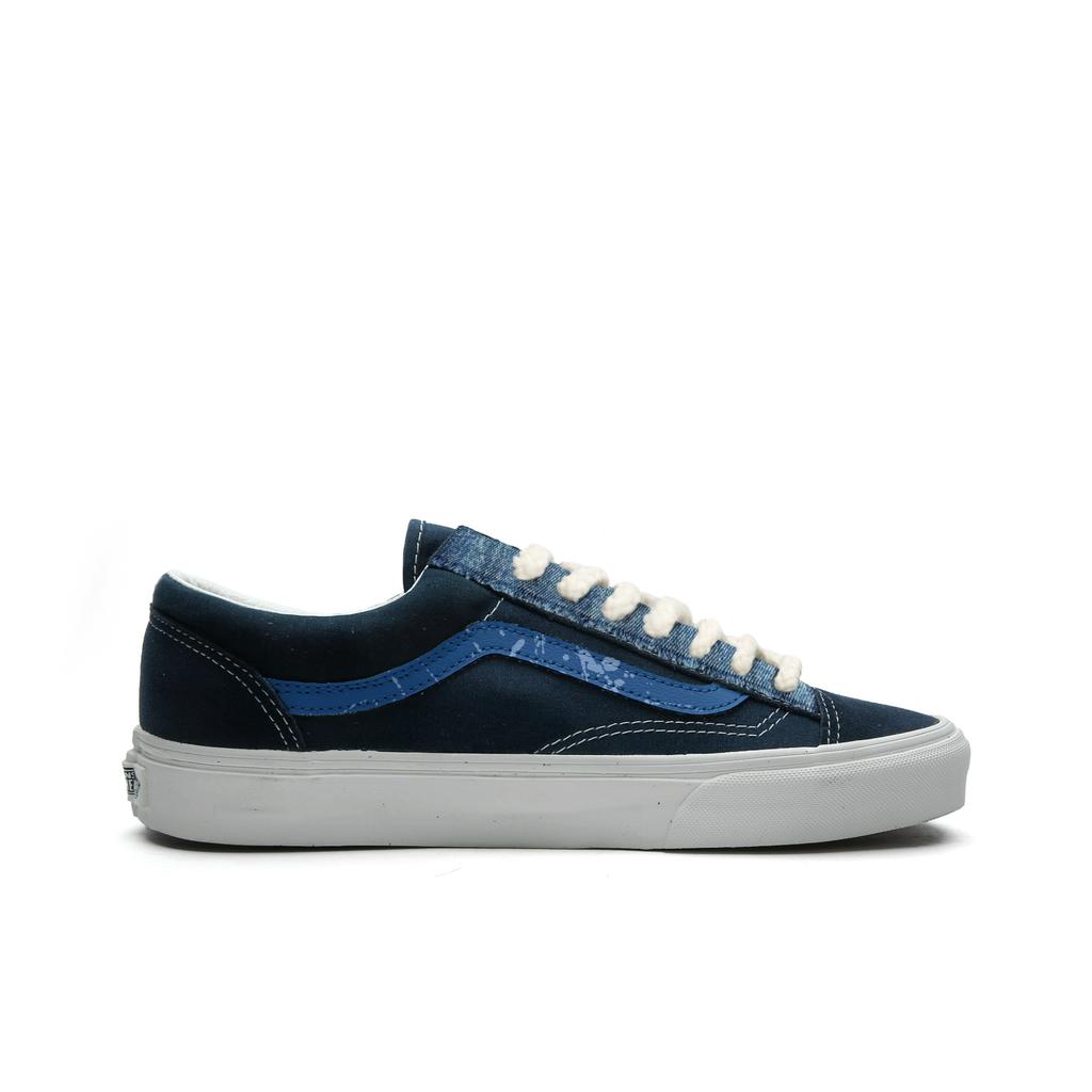 Vans Style 36 Fabric Abrasion Resistant Low top Skateboard Shoes Unisex Blue VN0A3DZ3RFL(Team613-)