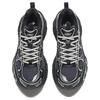 Anta Slip Resistant Abrasion Resistant Low top Chunky Sneakers Women's Black Silver 122438897-4