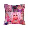 Nicki Minaj Pink Friday 2 Tour Kissenbezüge Retro Trendiger Kissenbezug Für Wohnzimmer Sofa Weiche Kissenhülle
