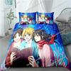 Anime Attack On Titan Home Textile Pillow Case 3D Print Bed Polyester Kids Comforter Bedding Sets for Home Textiles