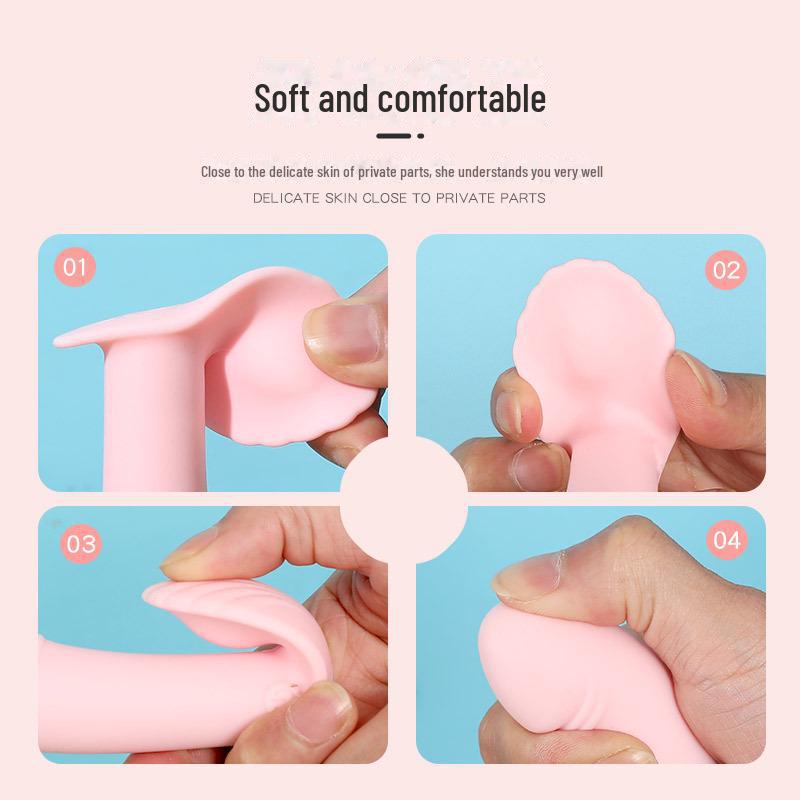 Mi Ji Small Shell Wearable Vibrator - Discreet Outdoor Use for Women, 200 Pieces/Box
