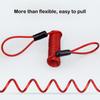 Steel Wire Strip Multipurpose Portable Rope Waterproof Protection Metal Port Strips Wear-Resistant Stable Motorcycle