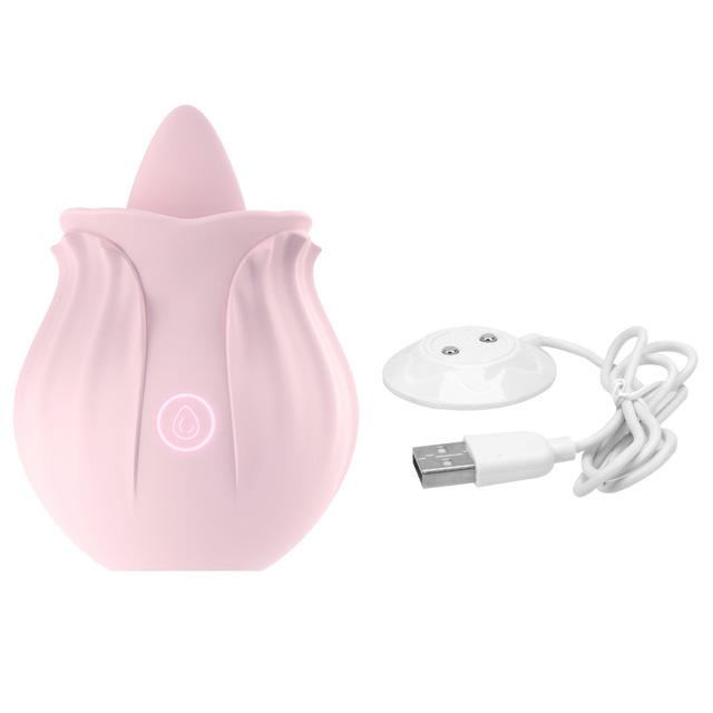 Nipple Sucking Clit Tongue Licking Oral Sex Simulator Breast Massager Clitoral s