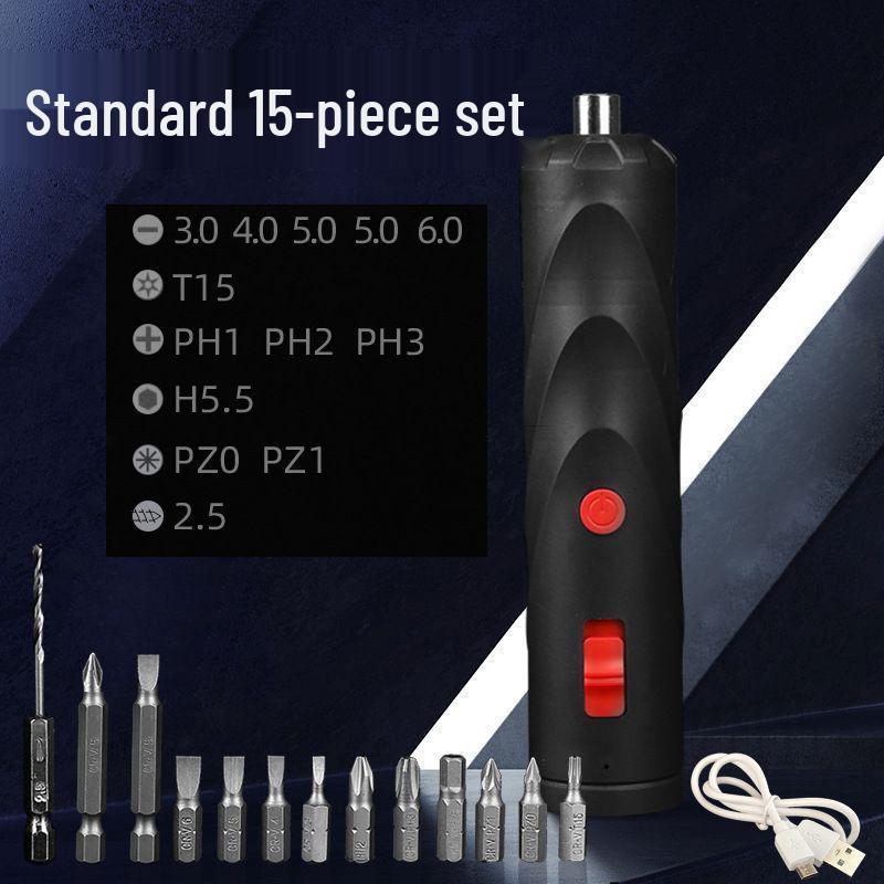 Rechargeable Mini Electric Screwdriver - Fully Automatic Household Tool