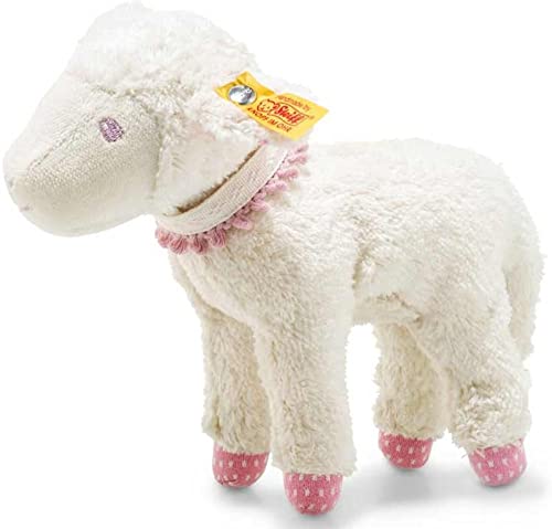 Мягкая игрушка Steiff Lamb Lina Pink 18 см