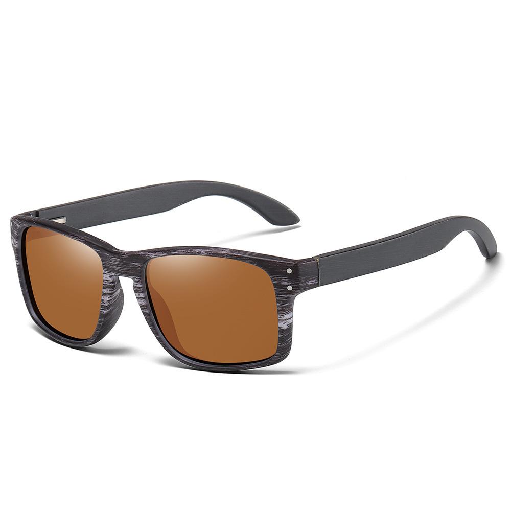 New Classic Men Wood Sun Glasses Natural Bamboo Wooden Sunglasses Handmade Polarized Glasses Mirror Coating Lenses Eyewear