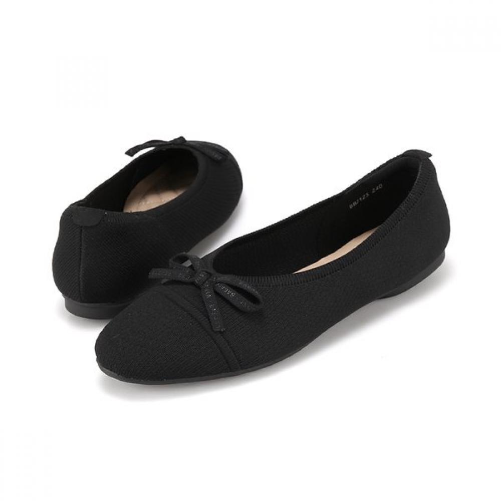 Barbara Fabric Basic Ribbon Knit Flat 1cm Bbj125bk