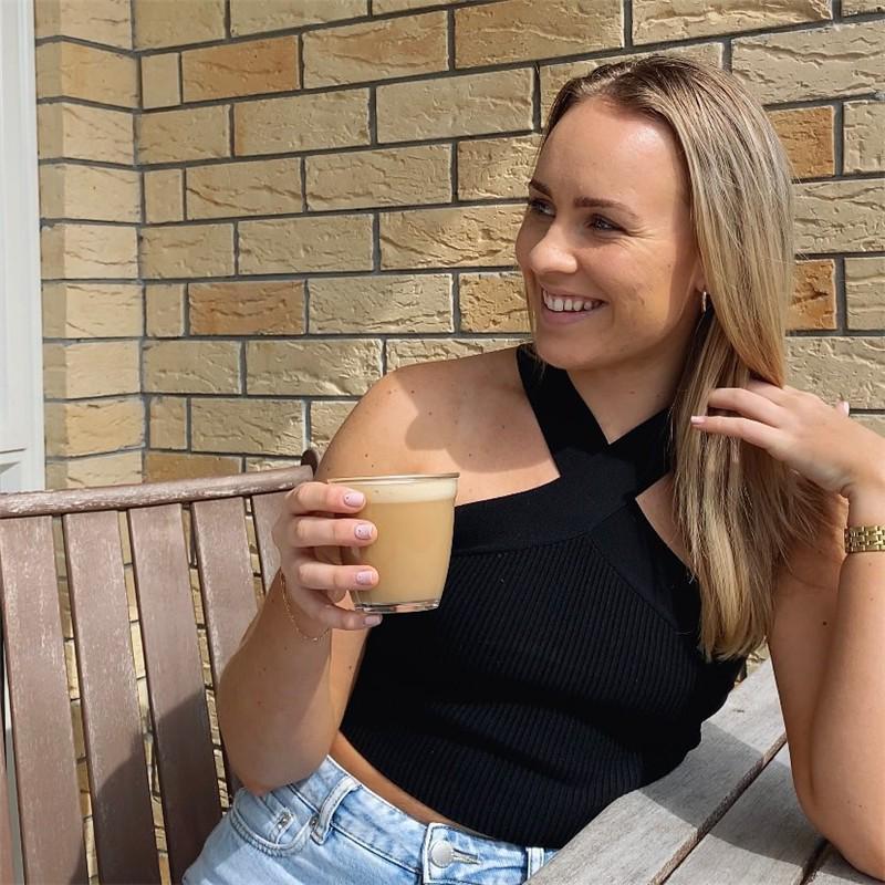 2024 Spring/Summer Women's Knitted Backless Cross Halter Strap Bralette Sweater Tank Top