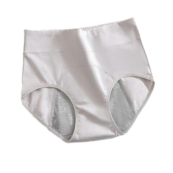 

Менструальні трусики для жінок Висока талія Герметичні Бавовняні Менструальні трусики Для рясних виділень Післяпологові трусики M