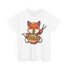 Fox Kawaii Shirt, Fox Eating Ramen Shirt, Foxe Japanese Culture Lovers Shirt