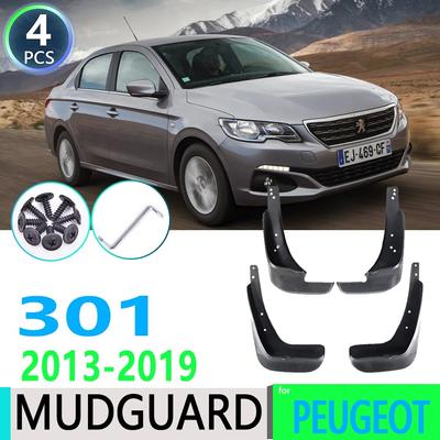 Pro Peugeot 301 Sedan 2013- 2014 2015 2016 2017 2018 Blatník auta Zástěrka proti blátu Lapače nečistot Kryt Stříkací kryt Autopříslušenství