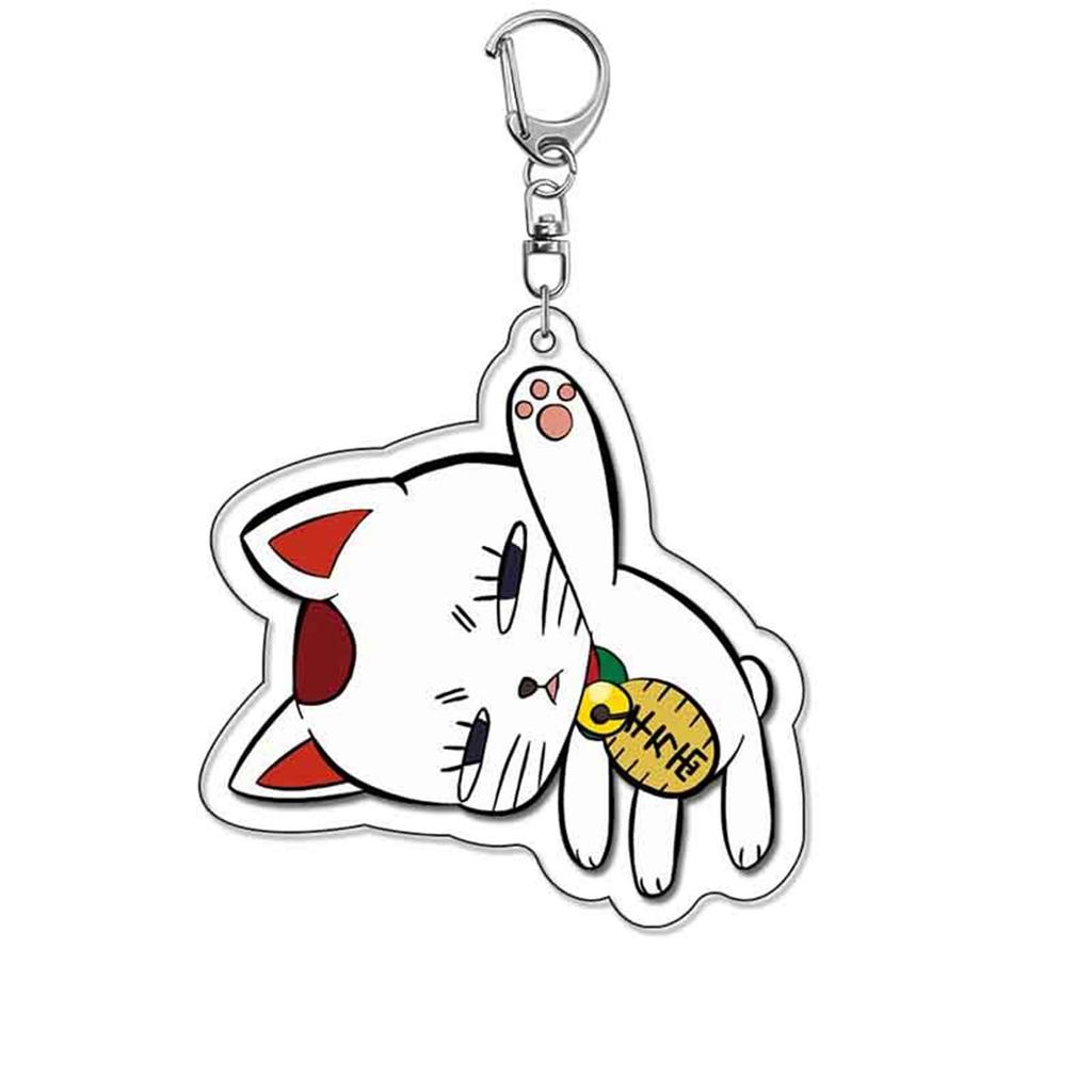 Cartoon Anime Movie Transparent Acrylic Keychain Pendant, Exquisite Gift Hanging Accessories For Backpacks