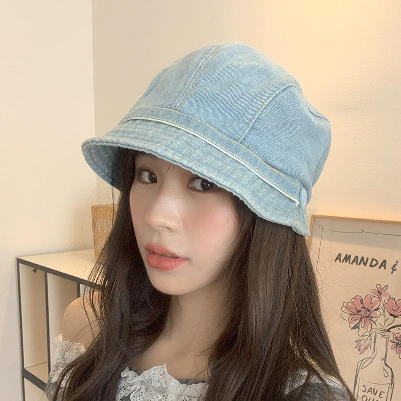 Sweet Japanese-style Forward Bere Hat Showing Face Little Painter Hat Casual Versatile Baseball Cap Washing Cowboy Fisherman Trend