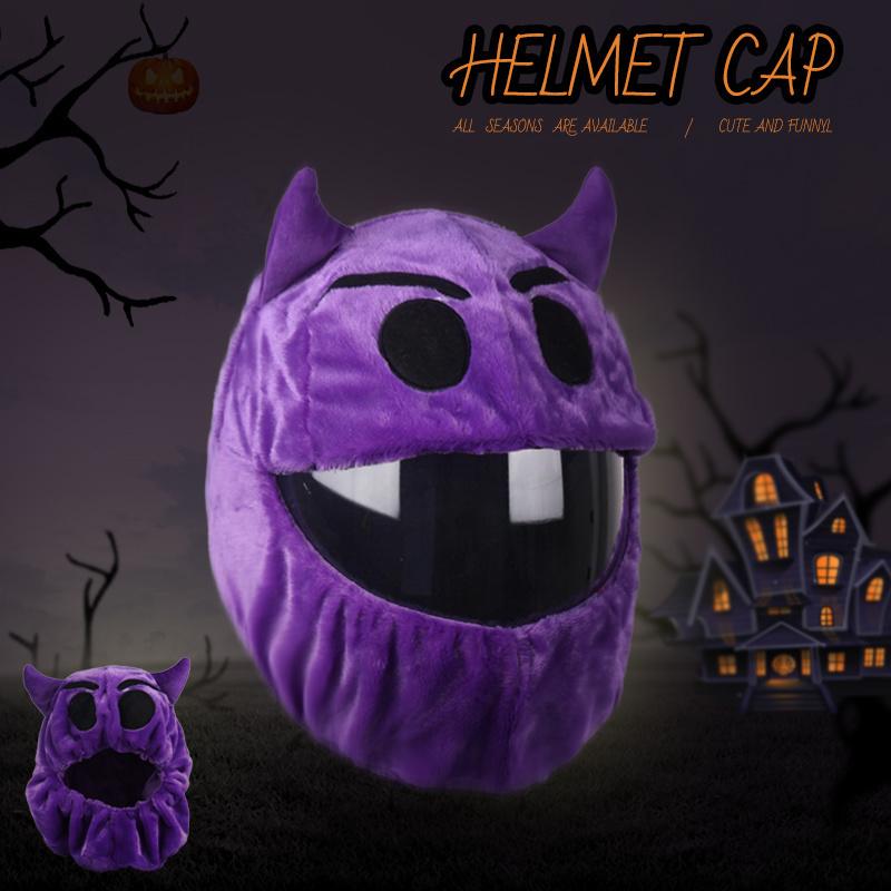 Motorradhelm Cartoons Cover Hut Outdoor Fun personalisierte Fahrradhelm Cover Weihnachten Weihnachtsmann Hut Dämon Teufel Cap Erwachsene