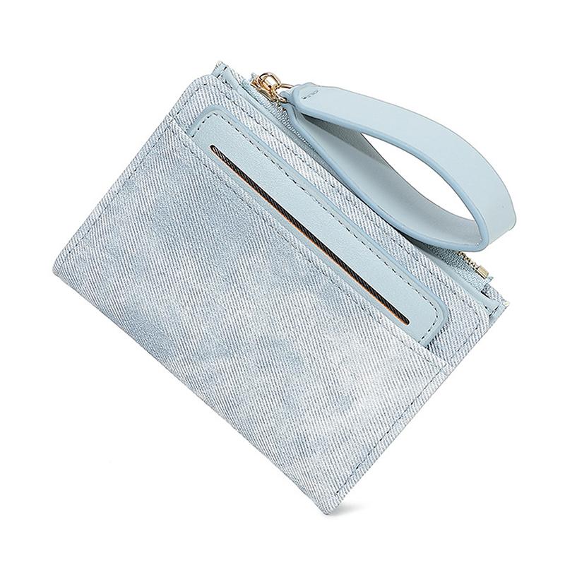 New Design Women'S Short Wallet With 8 Card Slots & Zipper Coin Pocket - Blocking Multi-Function Purse