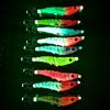 11cm 7gHighly Realistic Sea Fishing Lure3.0Luminous Wooden Shrimp Squid Lure Umbrella Hook with Sound Beads Fishing Bait Box
