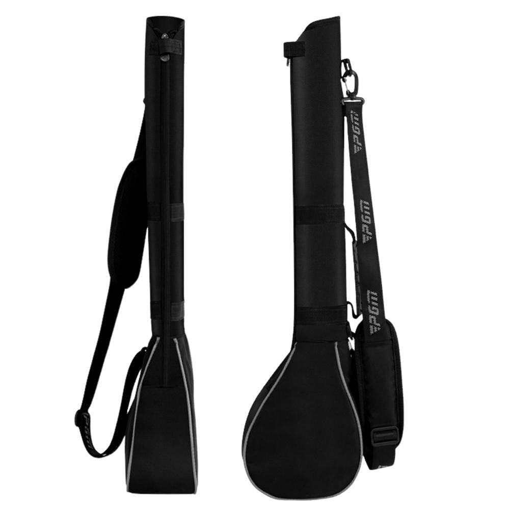 

Foldable Golf Carry Pack Soft Rubber Handle Can Hold 3 Clubs Golf Stand Carry Bag with Zipper Golf Clubs Bag for Men and Women