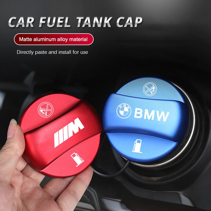 Aluminum Alloy Car Badge Fuel Tank Cap For BMW E46 E90 E60 F30 F10 E39 E36 F20 G20 G30 E92 E87 E91 X5 E70 F11 E30 F31 X3 F25 E61 QX8