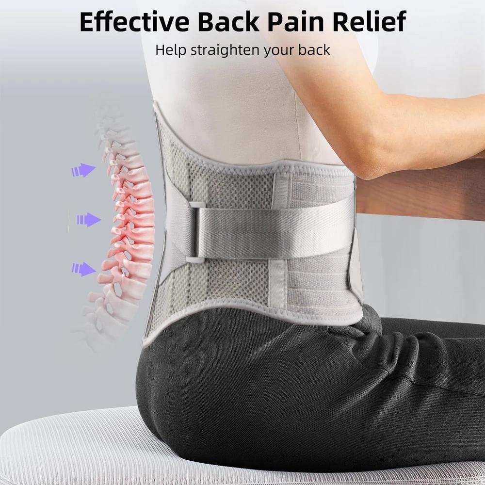 Adjustable Waist Brace For Lower Back Pain Relief Air Mesh Lumbar Support Belt Sciatica Hernia Disc Support