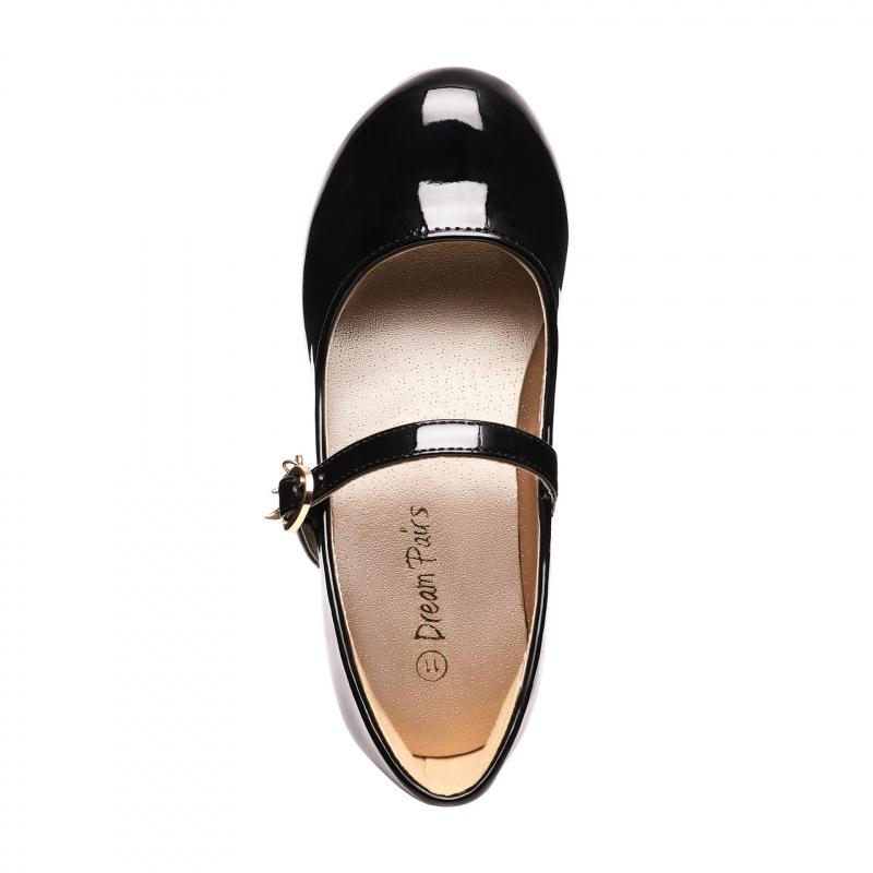 2026 נעלי נסיכה שחורות מרי ג'יין עקב נמוך לילדות