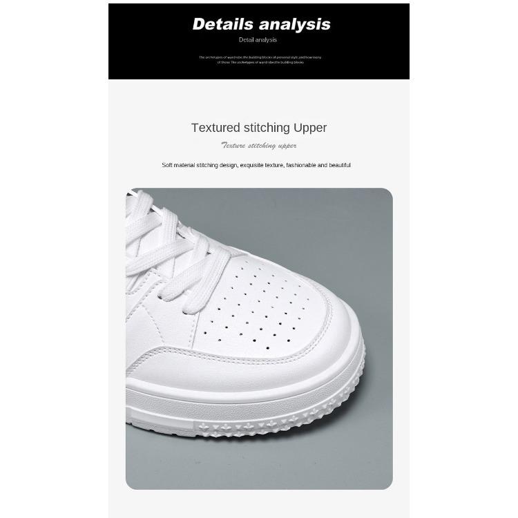 Summer Men's Shoes Breathable Small White Shoes Male Student Trend All Match Platform Sports Shoes Casual Board Shoes