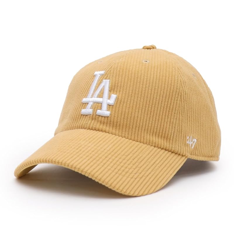 

[ 47] forty seven LOS ANGELES DODGERS THICK CORDUROY CLEAN UP CAP Los Angeles dodgers cleanup cap hat [] (JP, alphabet, Free Size, Maze)