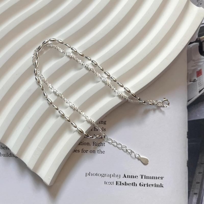 Double-layer Bracelet Women's Stacked Wearing Simple Light Luxury Bracelet Exquisite Niche Design Versatile Jewelry