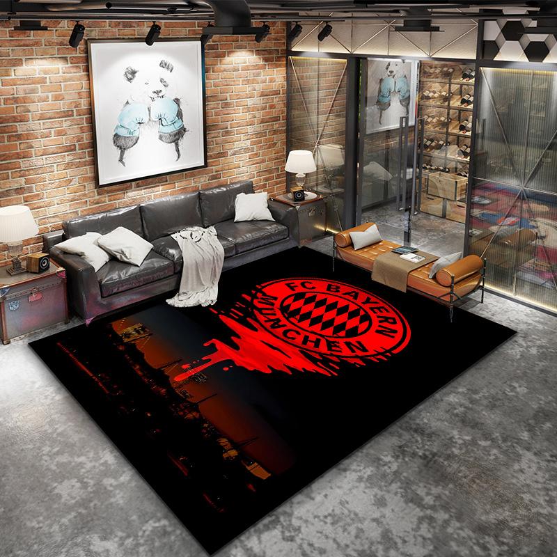 Fc Bayern Munich Carpet Rug For Living Room Bedroom Home Sofa Decoration Kids Play Nonslip Floor Mat