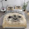 180x220 Bedding Sets Animal Head Duvet Cover Set Super Soft Full Queen King Bedroom Set European American Style Home Textile